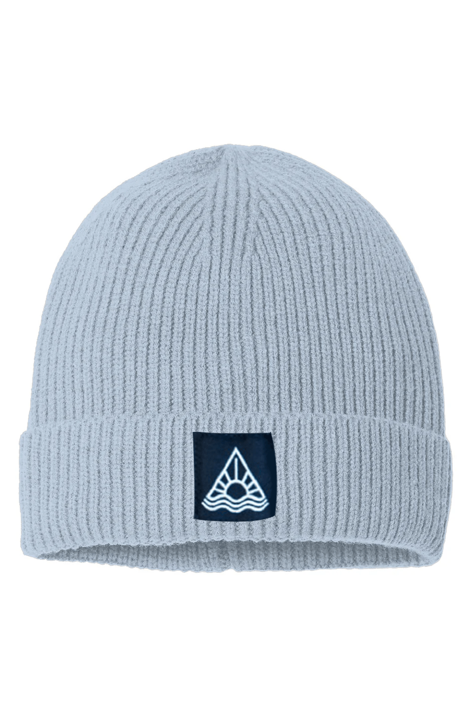 Sustainable Fine Rib Knit Beanie - Swash Peak