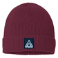 Sustainable Fine Rib Knit Beanie - Swash Peak