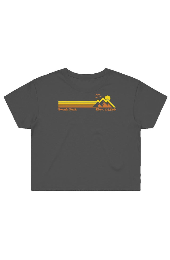 Swash Peak Elevation Cropped Tee - Swash Peak