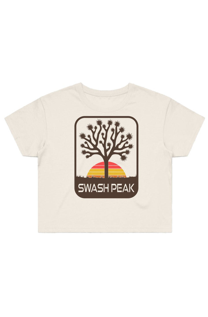 Swash Peak Joshua Tree Cropped Tee - Swash Peak