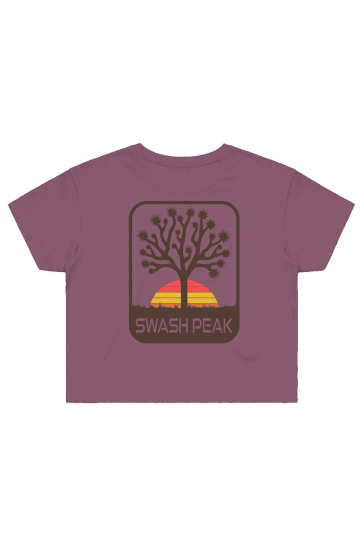 Swash Peak Joshua Tree Cropped Tee - Swash Peak