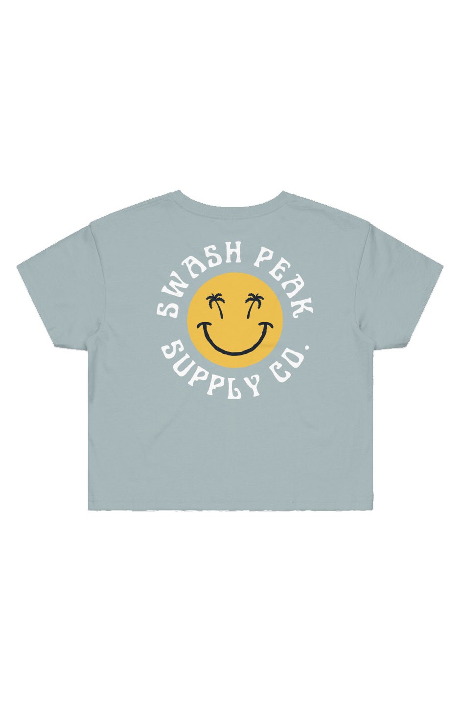 Swash Peak Smiley Cropped Tee - Swash Peak