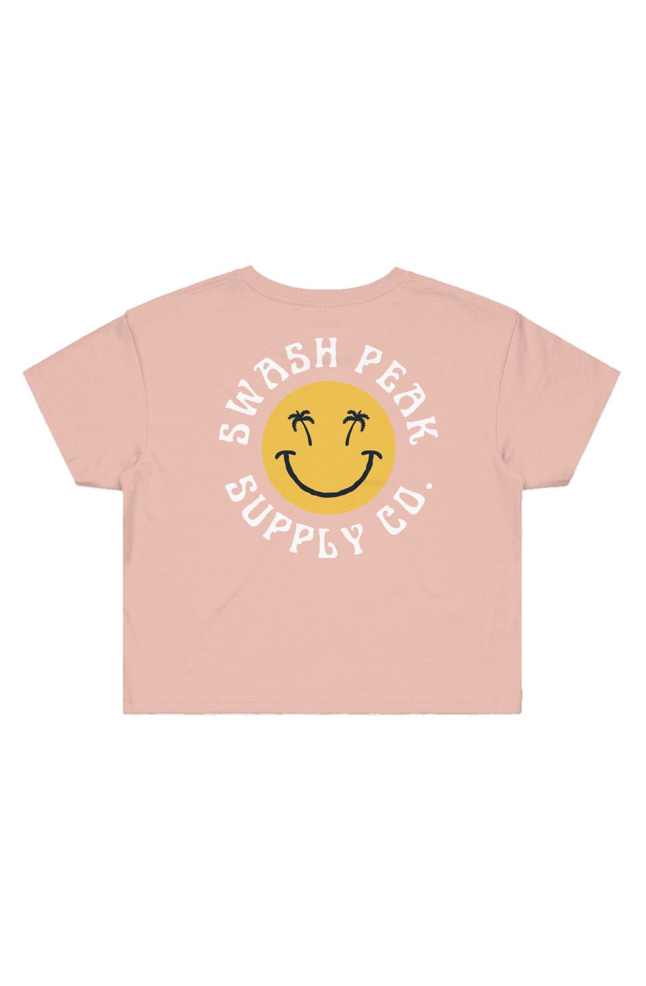 Swash Peak Smiley Cropped Tee - Swash Peak