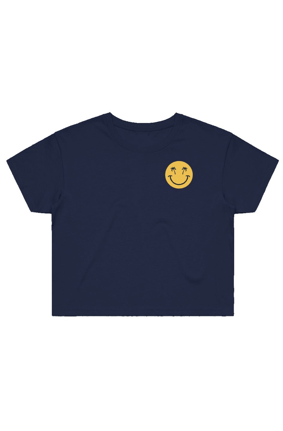 Swash Peak Smiley Cropped Tee - Swash Peak