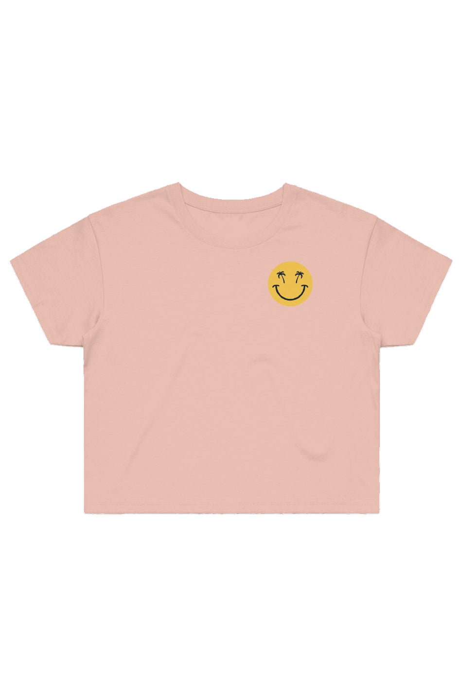 Swash Peak Smiley Cropped Tee - Swash Peak