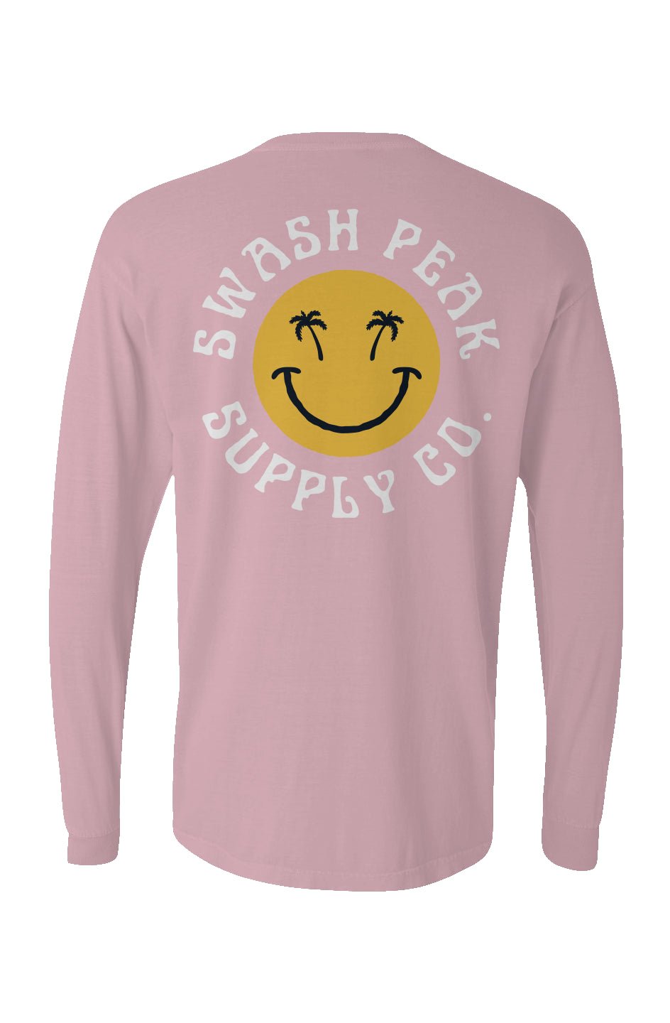 Swash Peak Smiley Long Sleeve Unisex Tee - Swash Peak