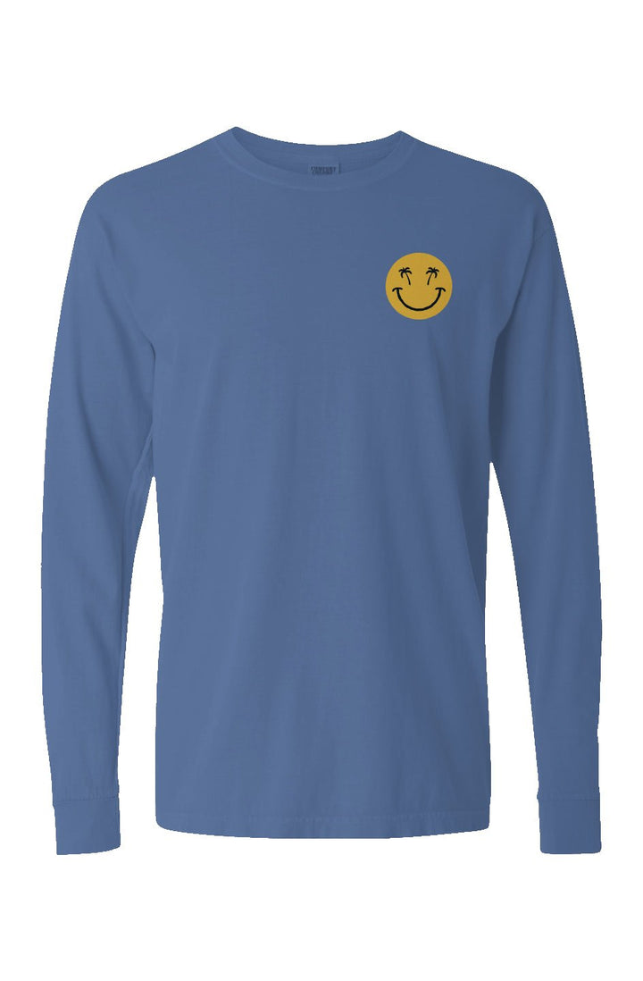 Swash Peak Smiley Long Sleeve Unisex Tee - Swash Peak