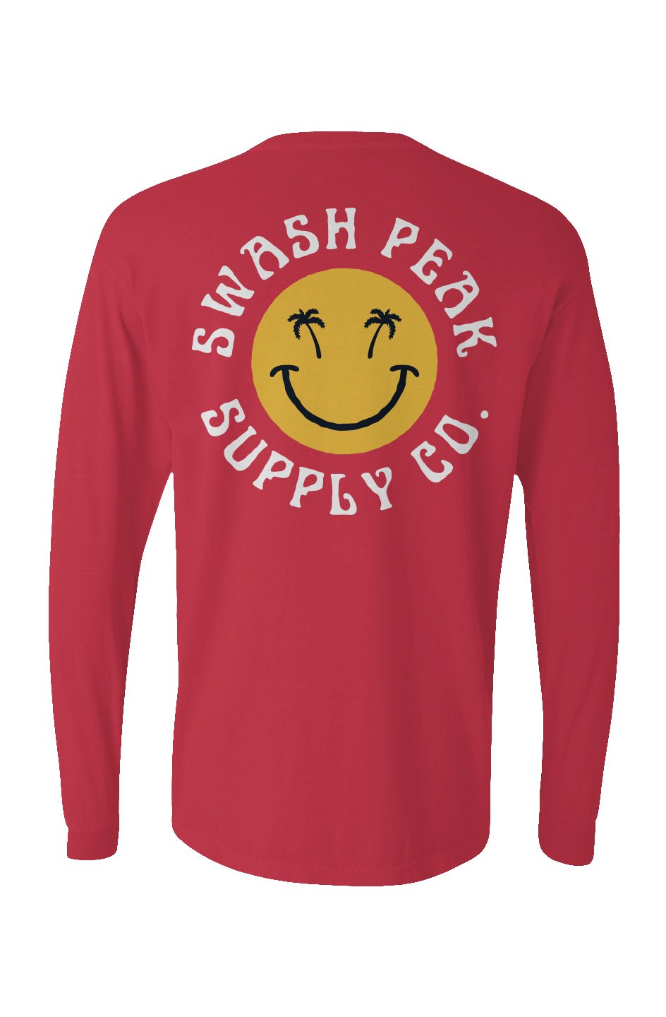 Swash Peak Smiley Long Sleeve Unisex Tee - Swash Peak