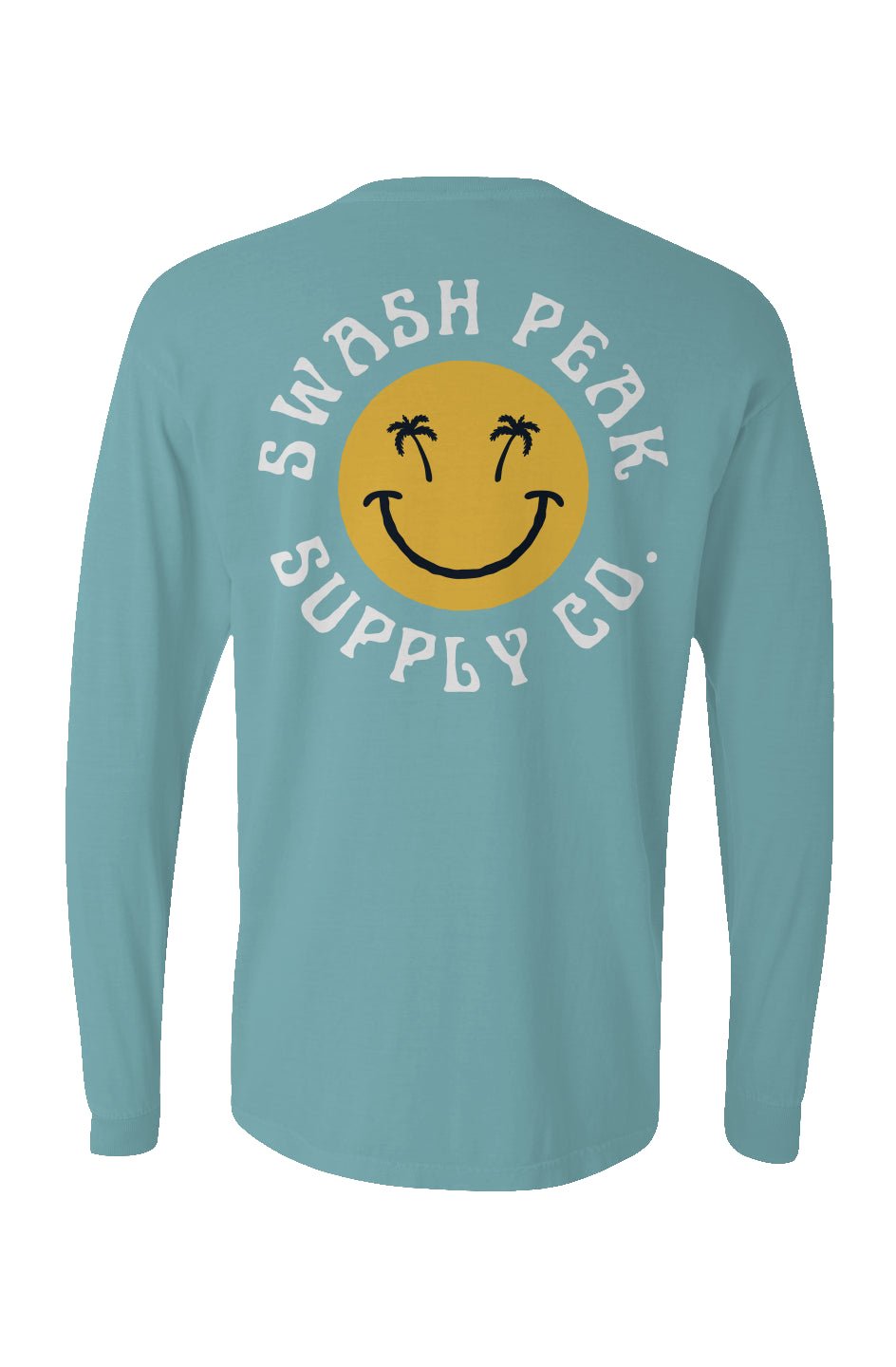 Swash Peak Smiley Long Sleeve Unisex Tee - Swash Peak