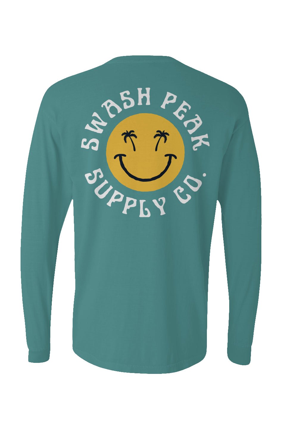 Swash Peak Smiley Long Sleeve Unisex Tee - Swash Peak