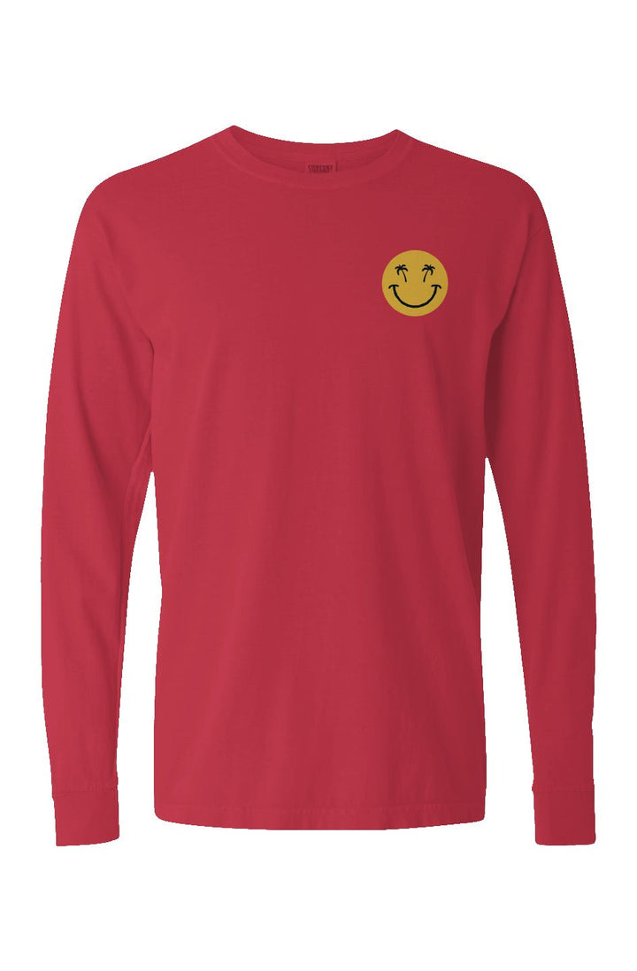 Swash Peak Smiley Long Sleeve Unisex Tee - Swash Peak
