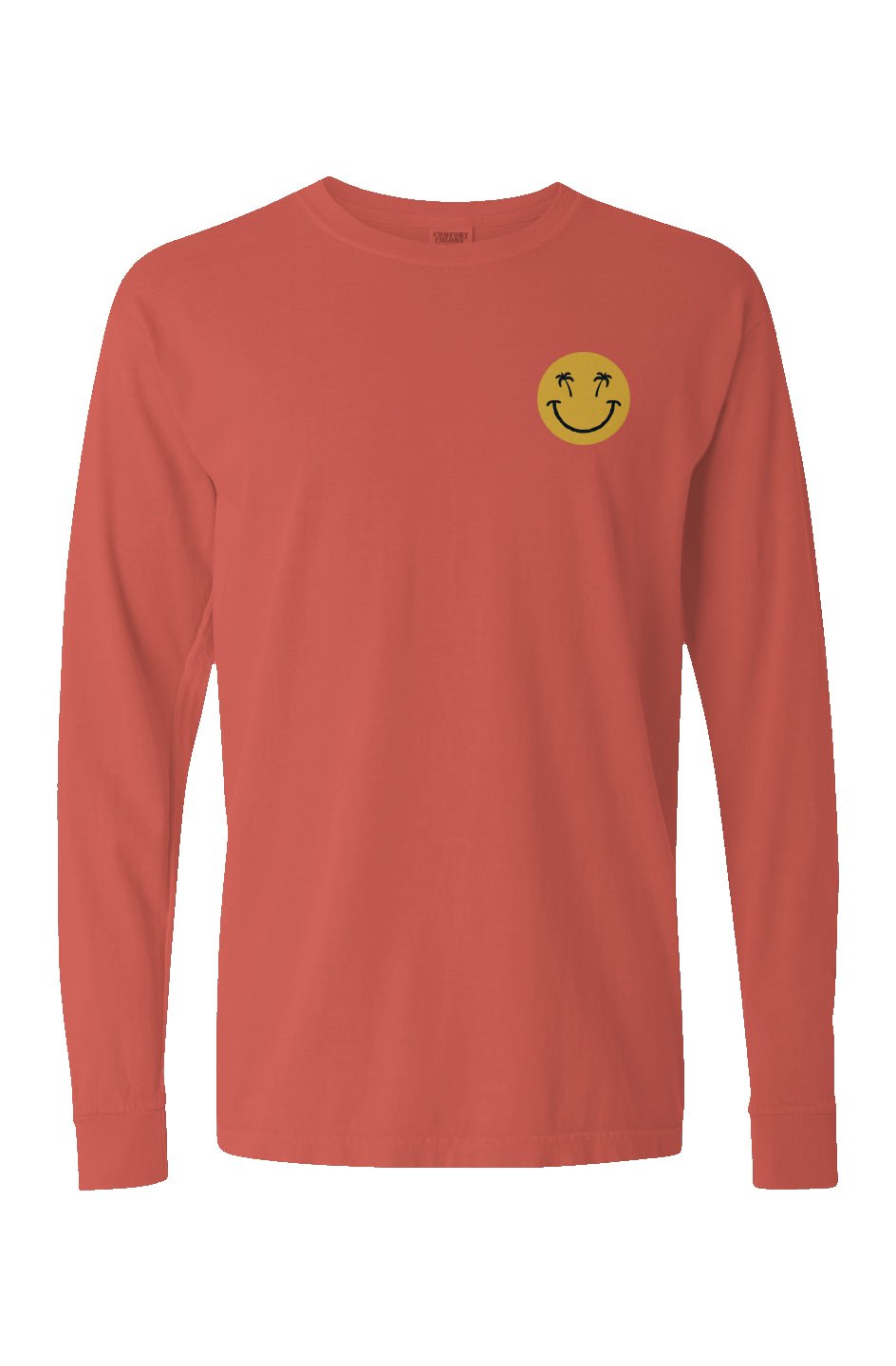 Swash Peak Smiley Long Sleeve Unisex Tee - Swash Peak
