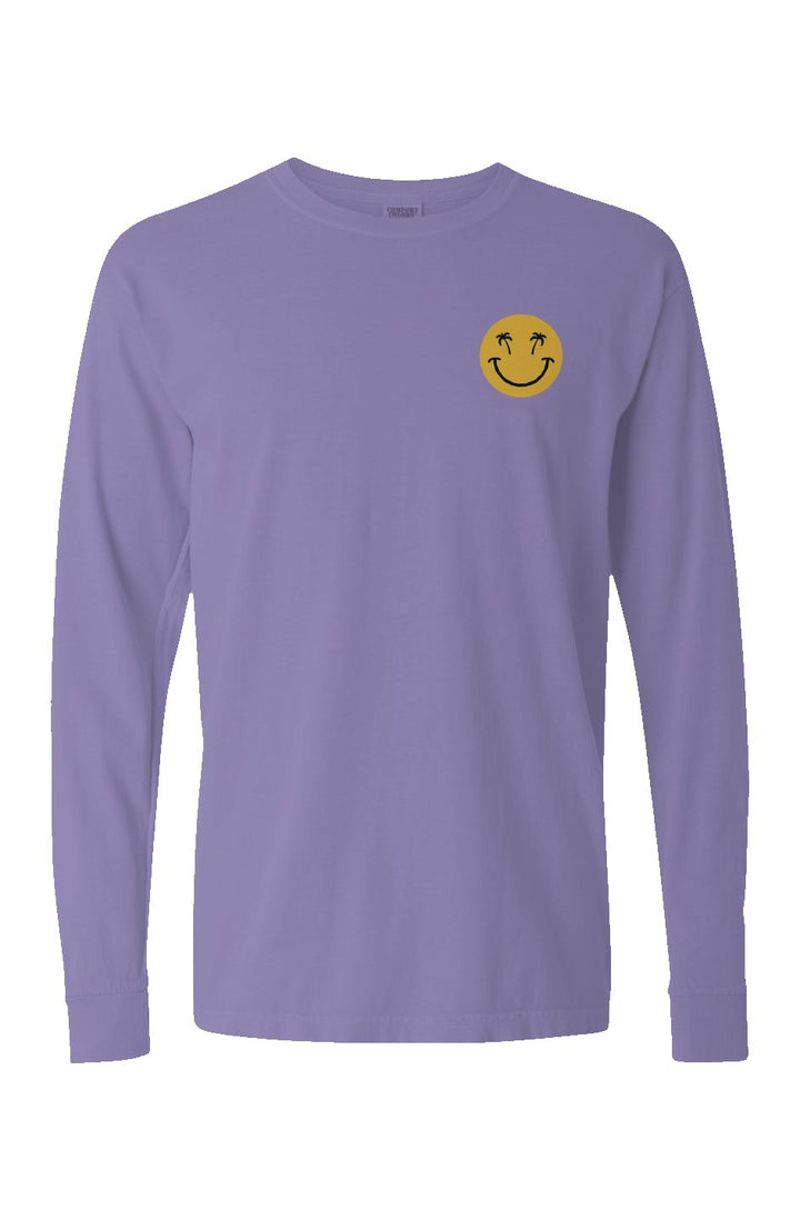 Swash Peak Smiley Long Sleeve Unisex Tee - Swash Peak