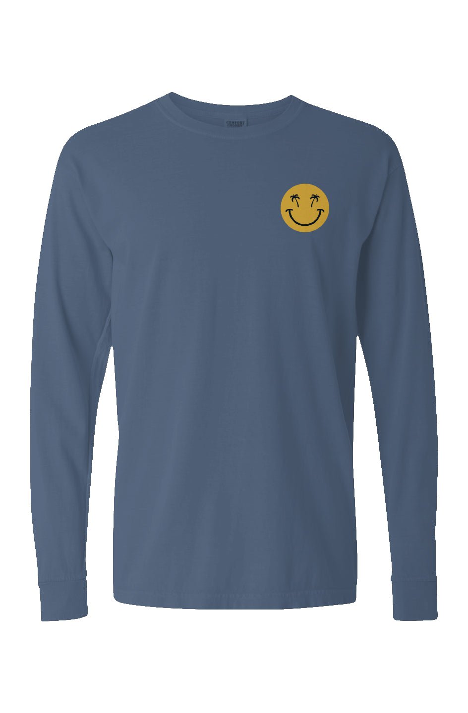 Swash Peak Smiley Long Sleeve Unisex Tee - Swash Peak