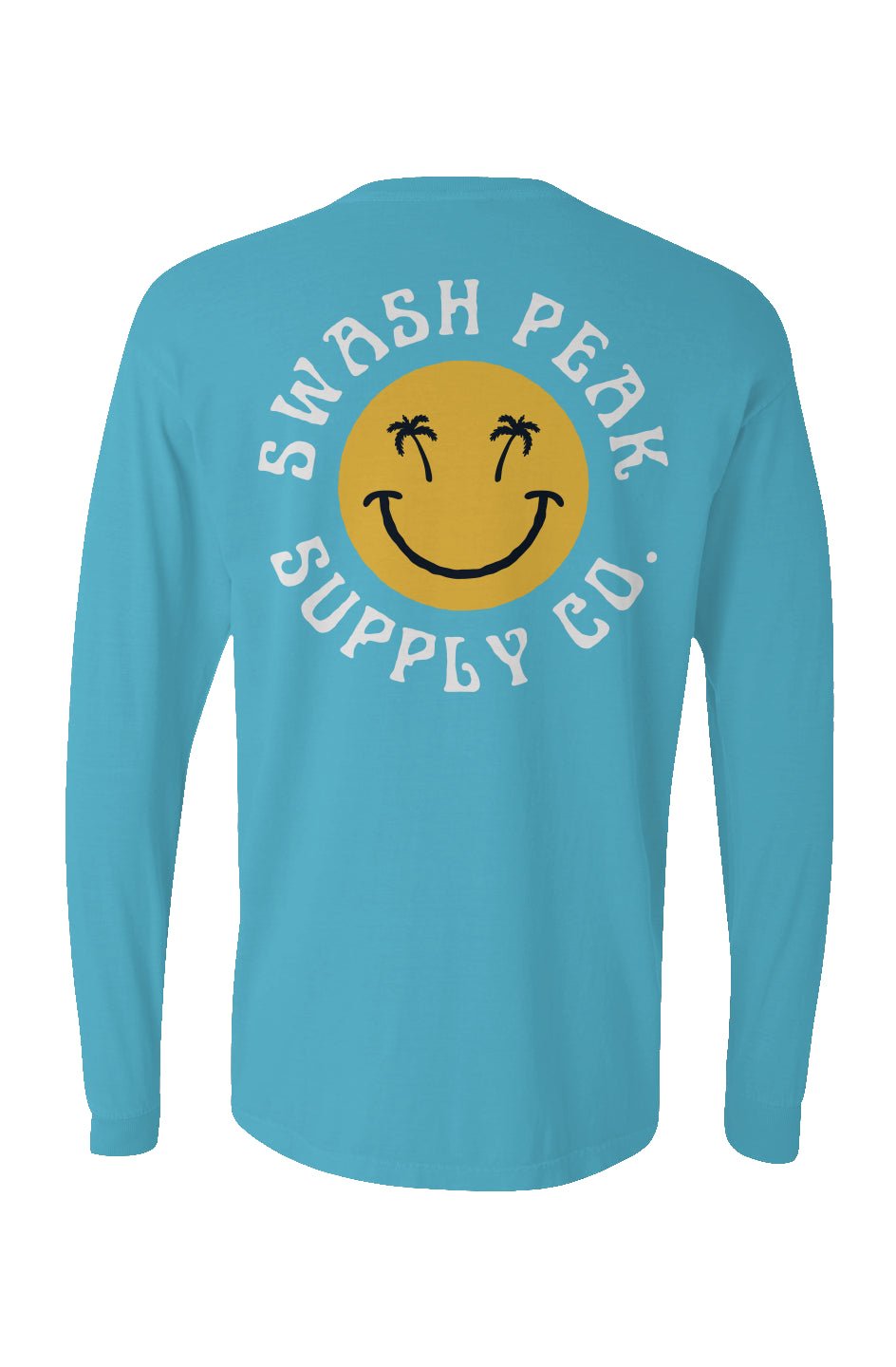 Swash Peak Smiley Long Sleeve Unisex Tee - Swash Peak