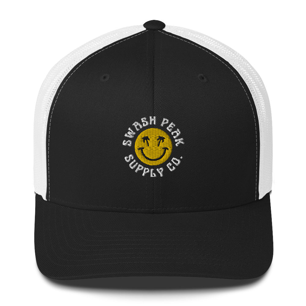 Swash Peak Smiley Trucker Hat - Swash Peak