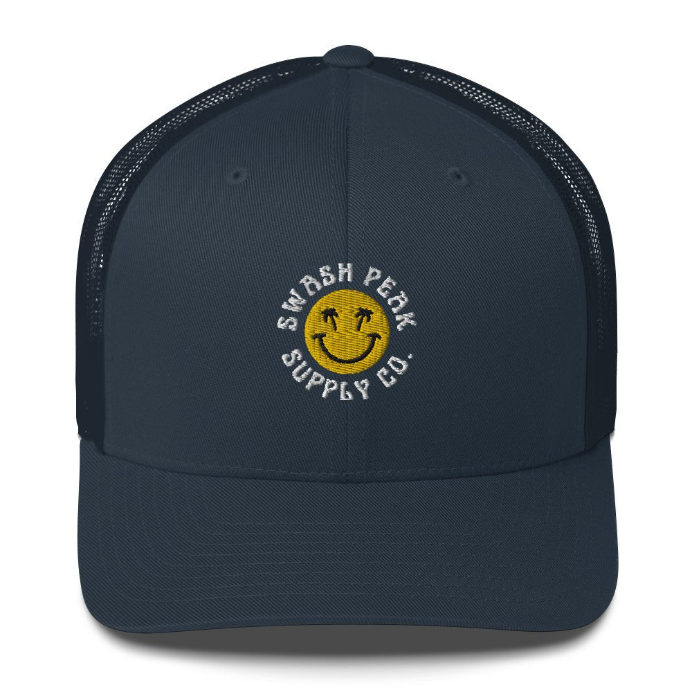 Swash Peak Smiley Trucker Hat - Swash Peak