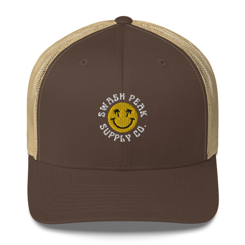 Swash Peak Smiley Trucker Hat - Swash Peak