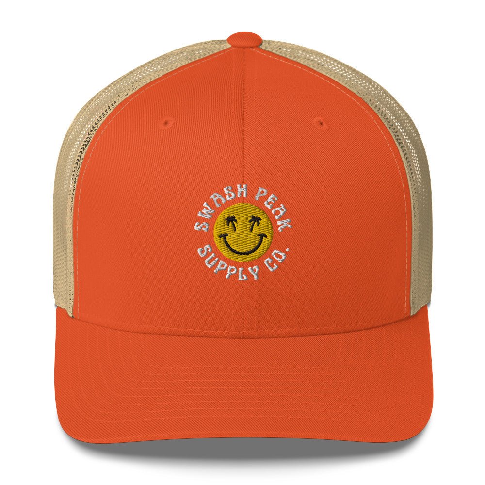 Swash Peak Smiley Trucker Hat - Swash Peak