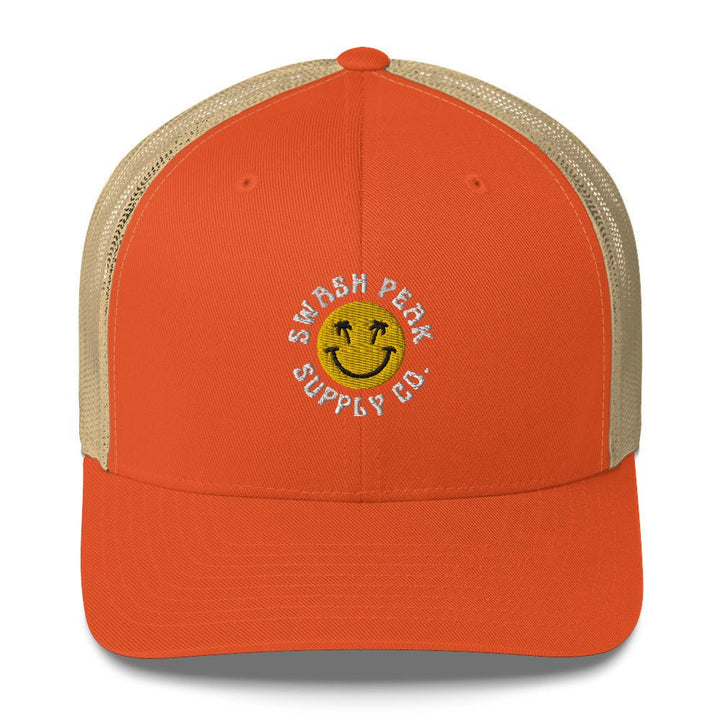 Swash Peak Smiley Trucker Hat - Swash Peak