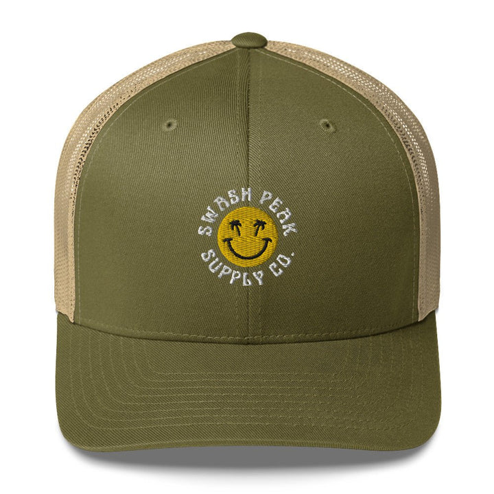 Swash Peak Smiley Trucker Hat - Swash Peak