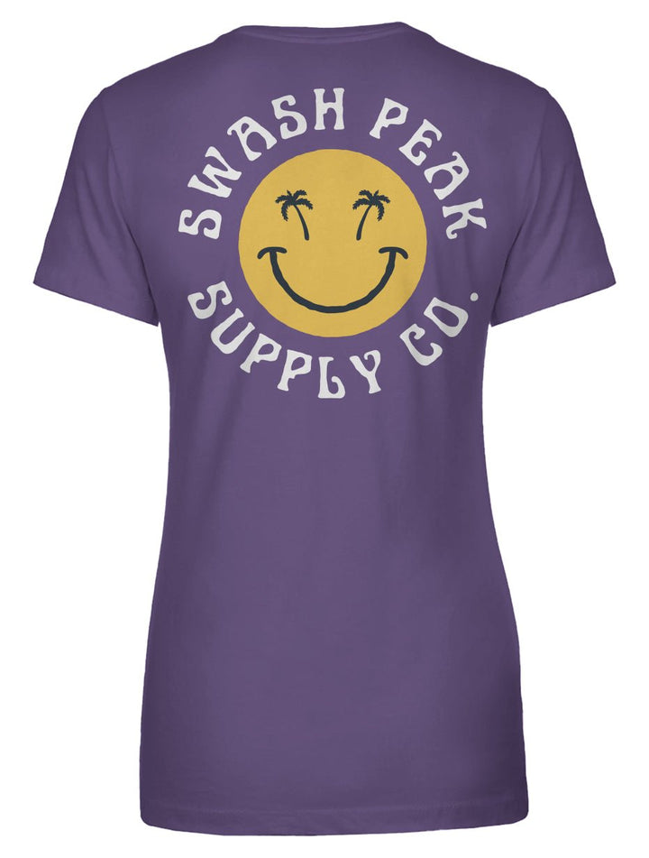 Swash Peak Smiley Women's Tee - Swash Peak
