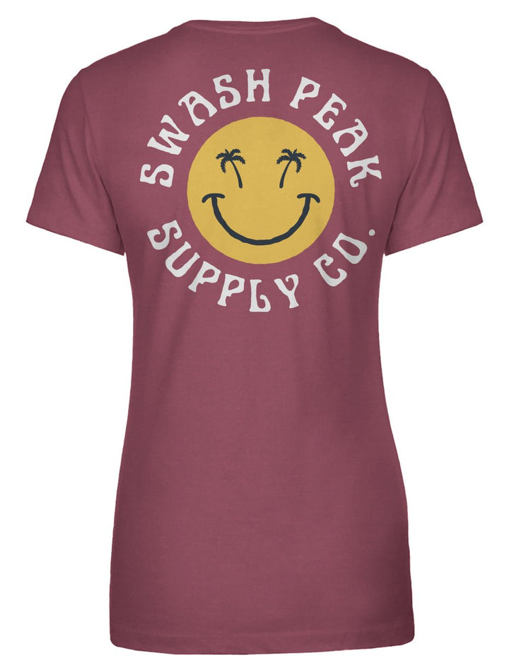 Swash Peak Smiley Women's Tee - Swash Peak