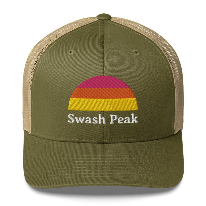 Swash Peak Sunset Trucker Hat - Swash Peak