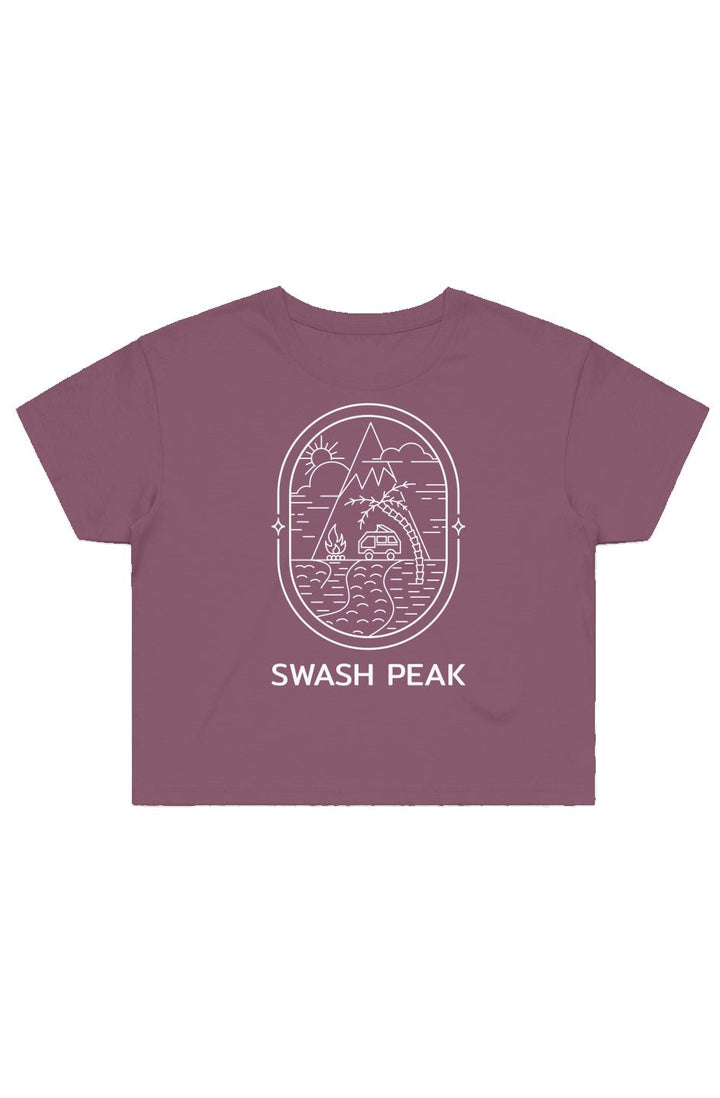 Swash Peak Van Life Cropped Tee - Swash Peak