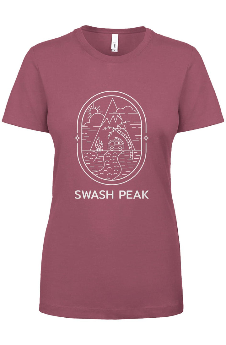 Swash Peak Van Life Women's Tee - Swash Peak