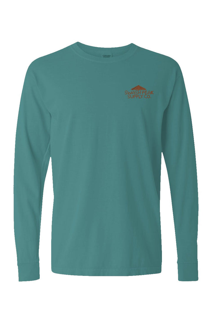 The Rogue Wave Long Sleeve Unisex Tee - Swash Peak
