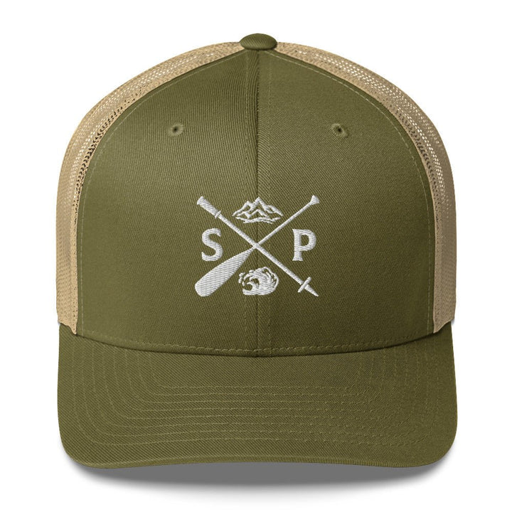 The S and P Trucker Hat - Swash Peak