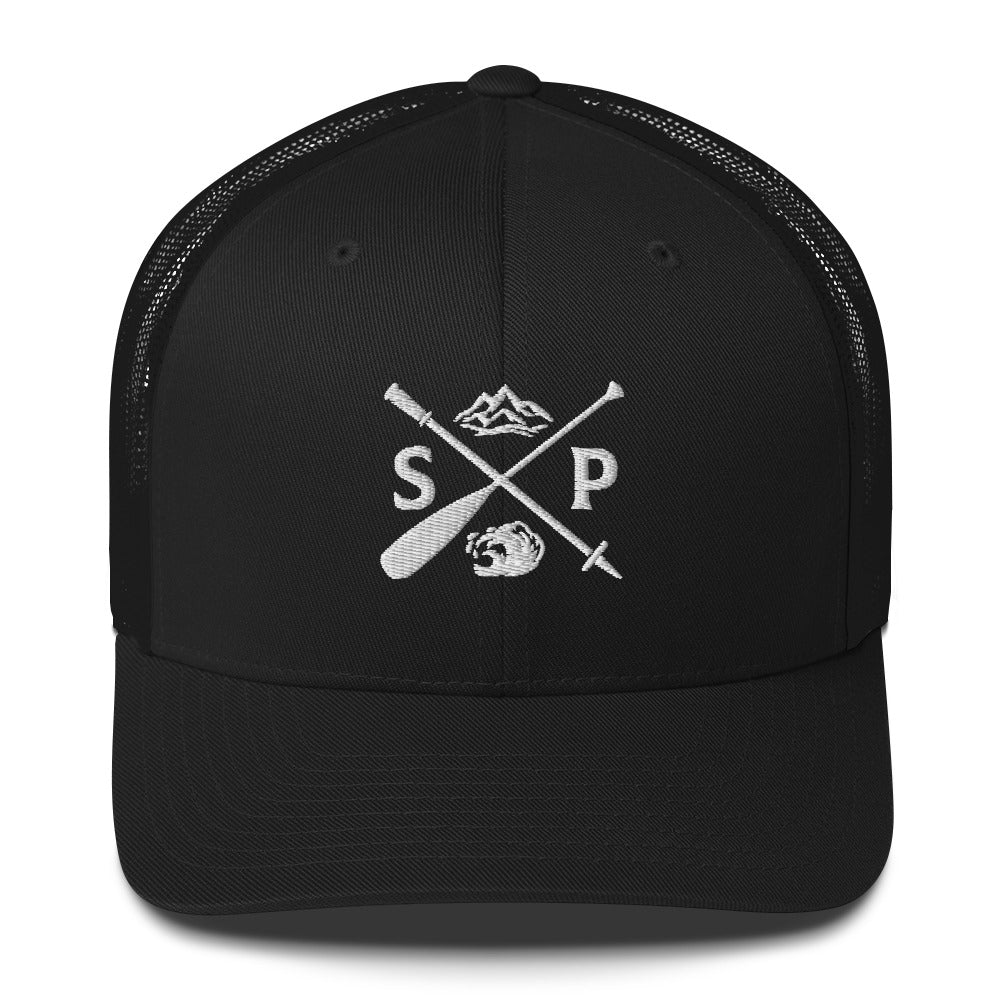 The S and P Trucker Hat - Swash Peak