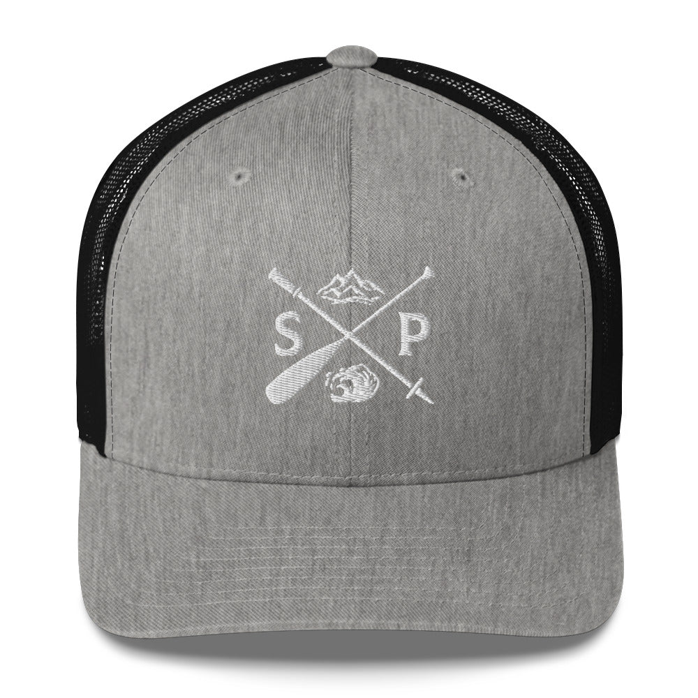 The S and P Trucker Hat - Swash Peak