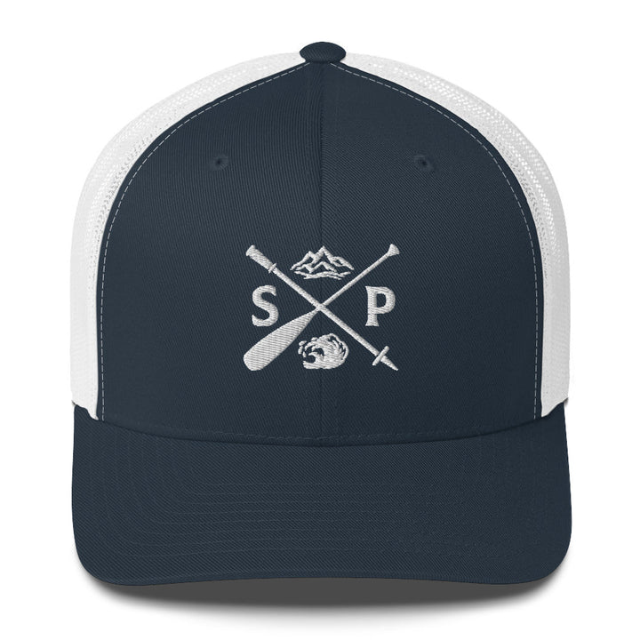 The S and P Trucker Hat - Swash Peak