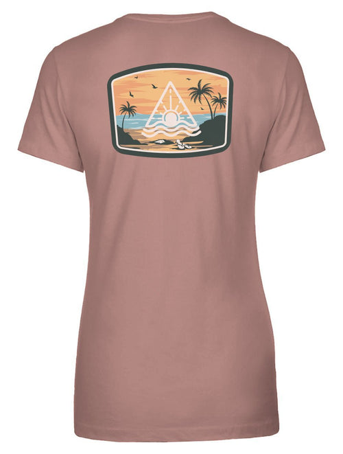 Traverse Bootprint Women’s Tee - Swash Peak