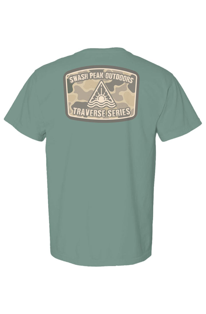 Traverse Original Heavyweight Tee - Swash Peak