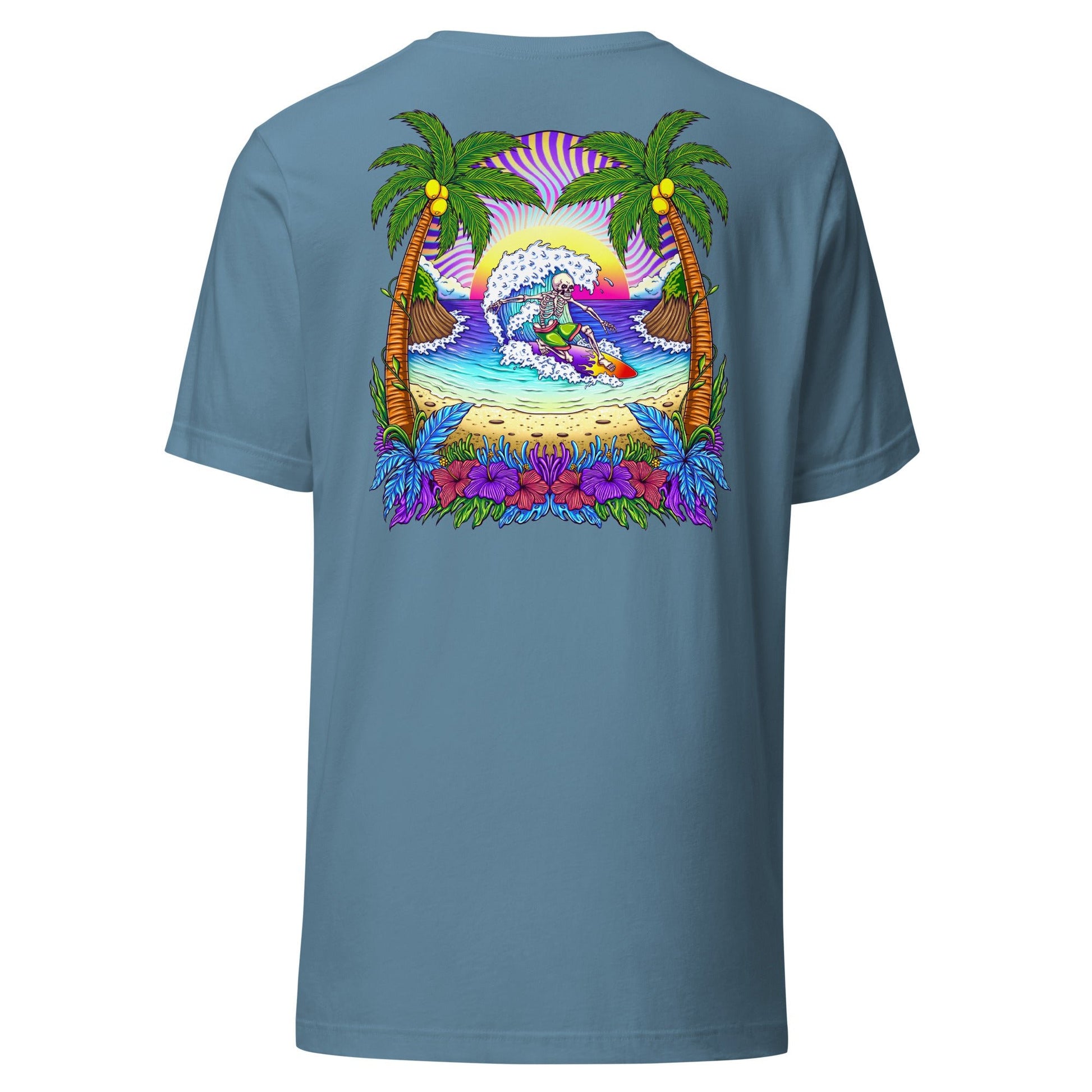 Trippy Surfer Sunset Unisex Tee - Swash Peak