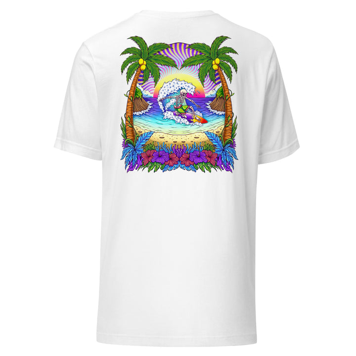 Trippy Surfer Sunset Unisex Tee - Swash Peak