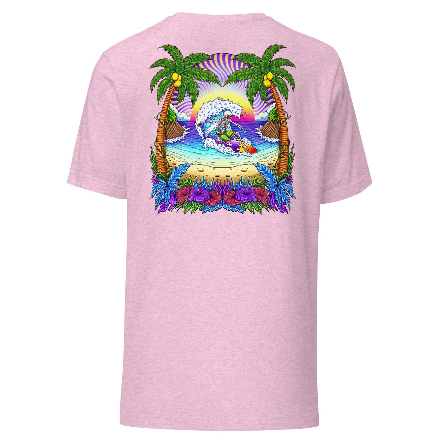 Trippy Surfer Sunset Unisex Tee - Swash Peak