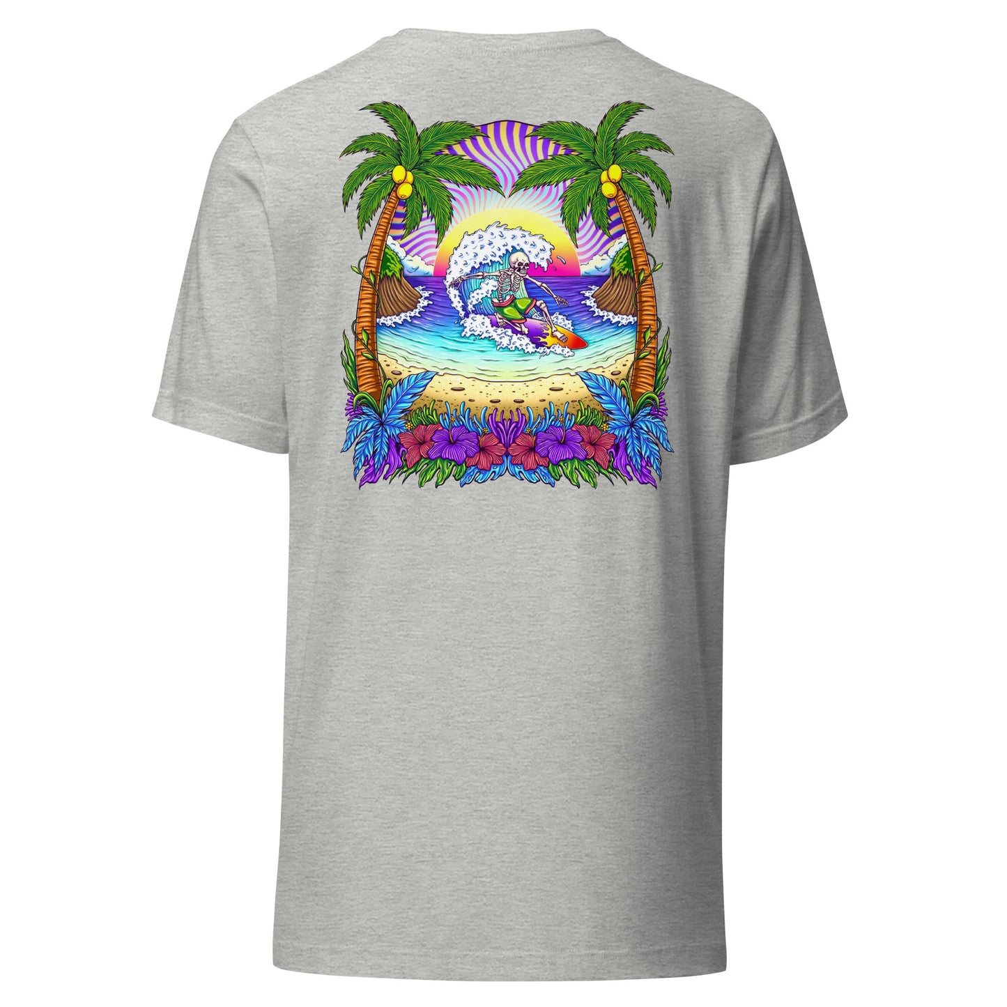 Trippy Surfer Sunset Unisex Tee - Swash Peak