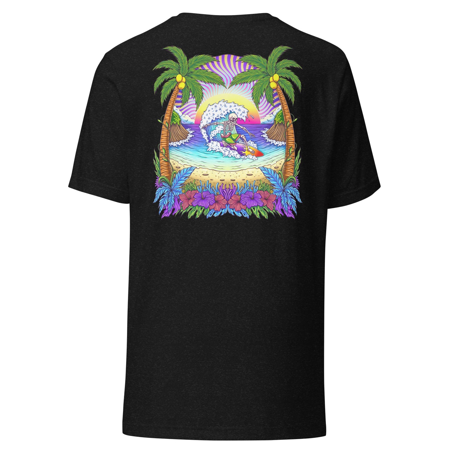 Trippy Surfer Sunset Unisex Tee - Swash Peak