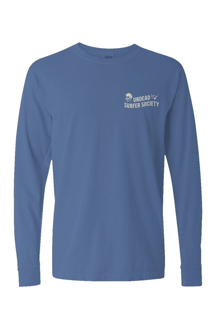 Undead Surfer Society Long Sleeve Unisex Tee - Swash Peak