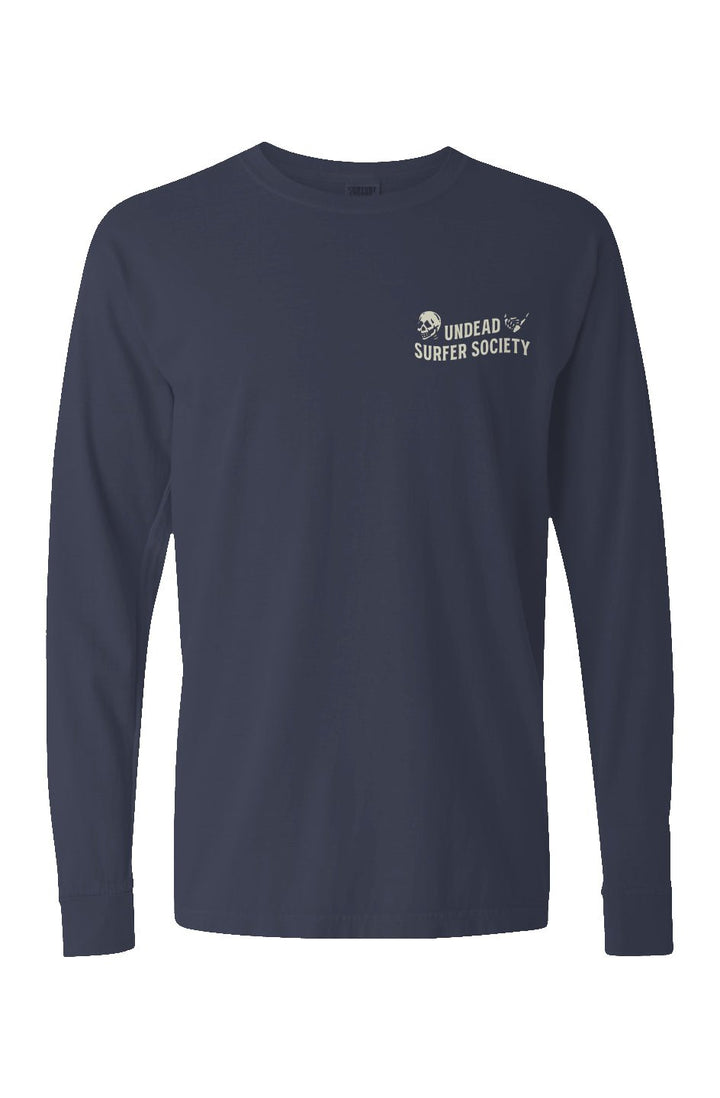 Undead Surfer Society Long Sleeve Unisex Tee - Swash Peak