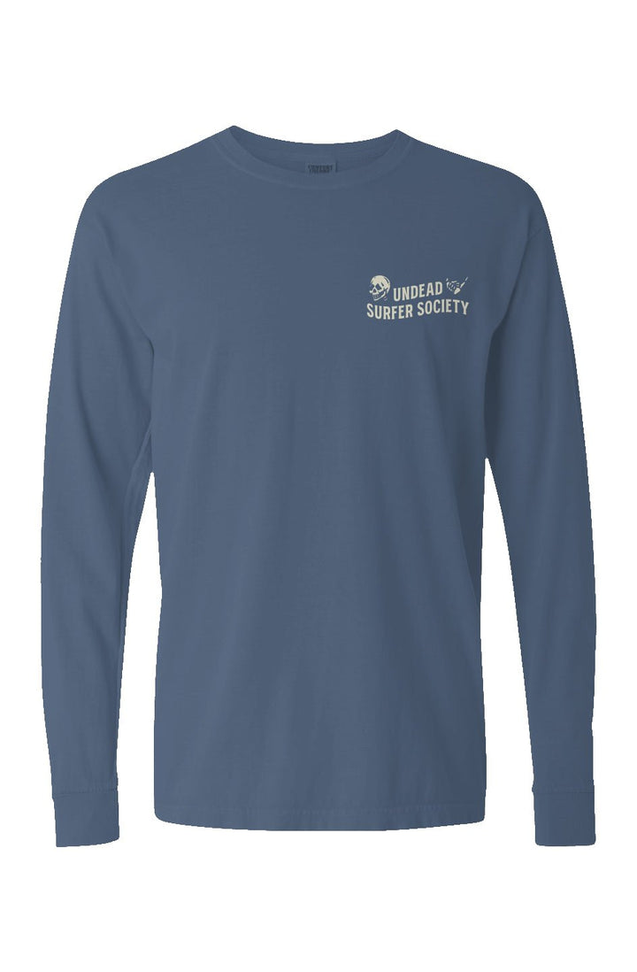 Undead Surfer Society Long Sleeve Unisex Tee - Swash Peak