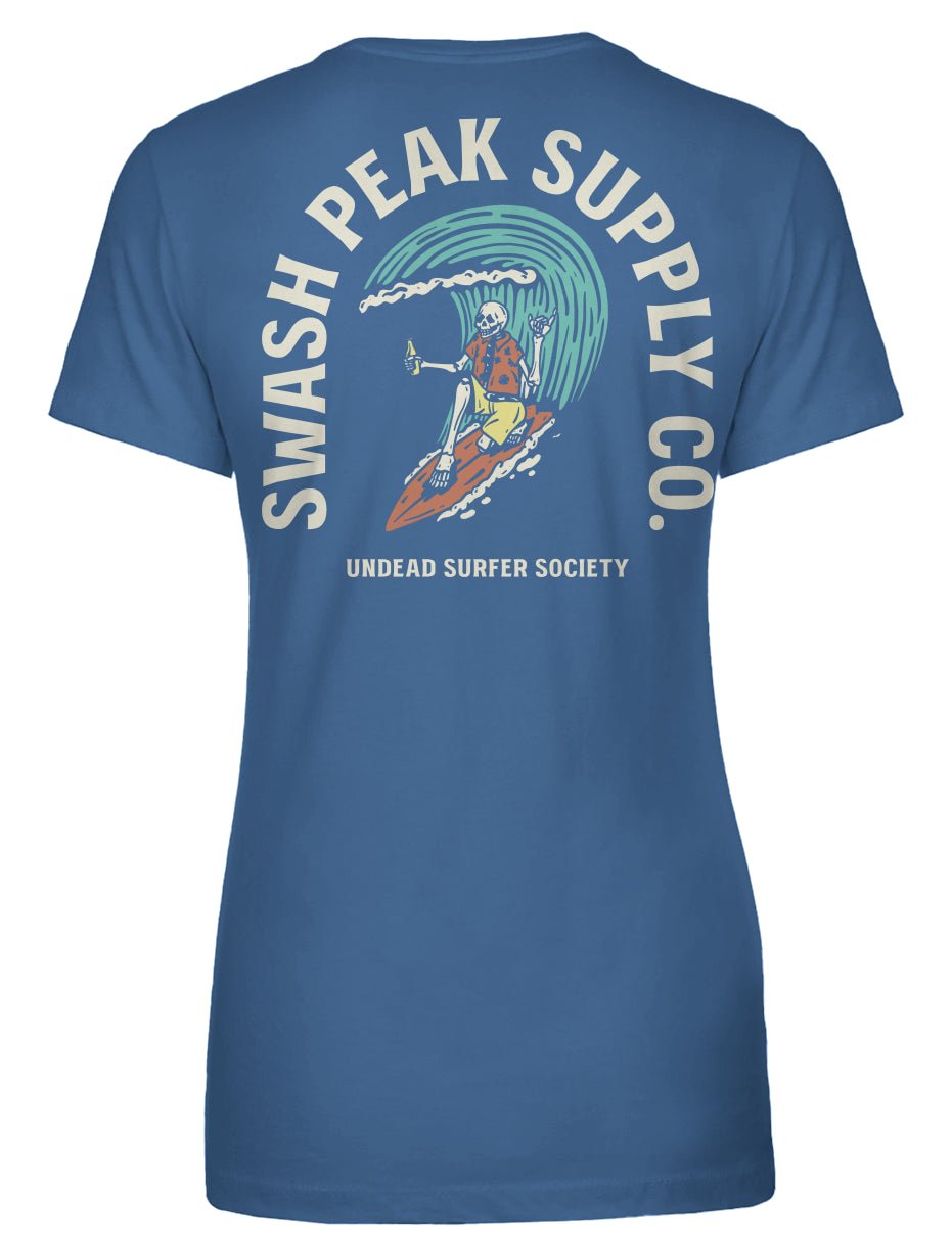 Undead Surfer Society Women's Tee - Swash Peak
