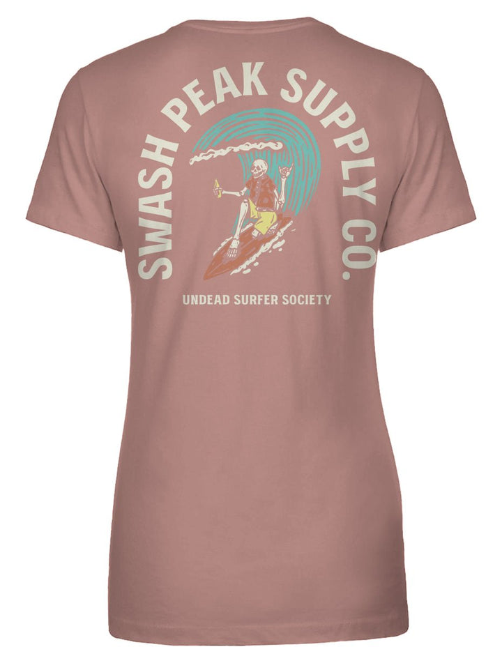 Undead Surfer Society Women's Tee - Swash Peak