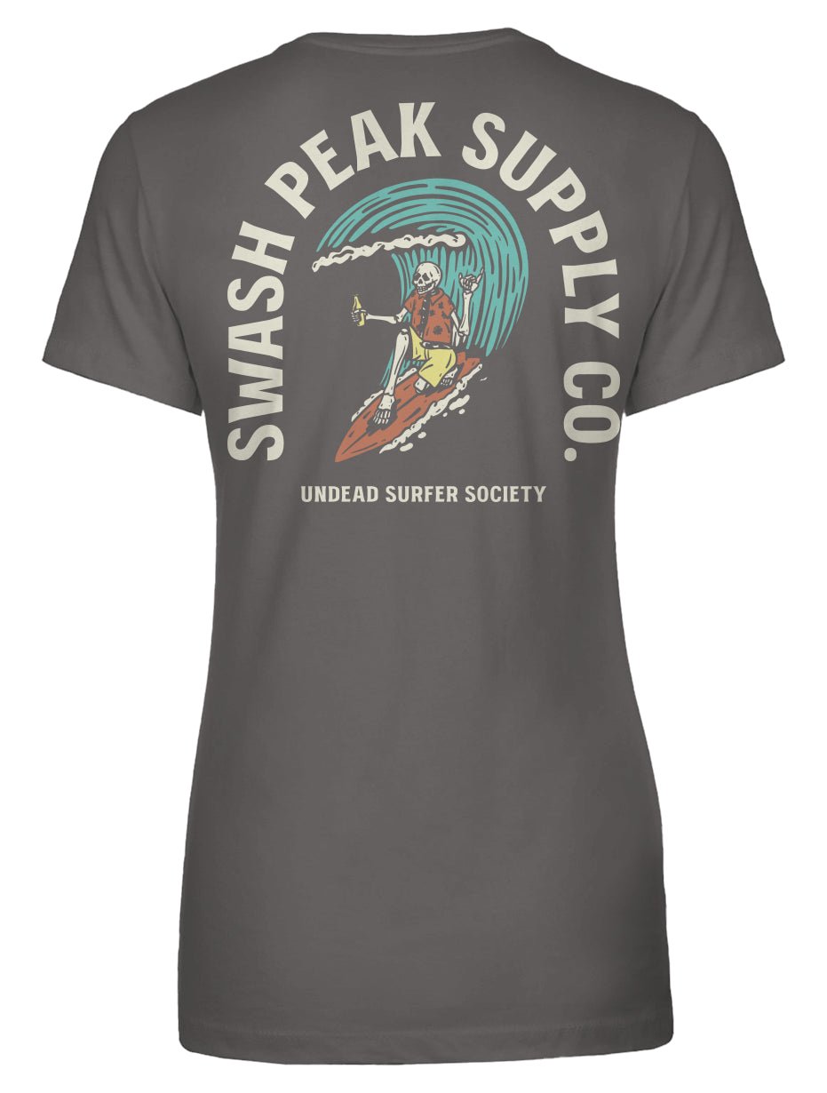 Undead Surfer Society Women's Tee - Swash Peak