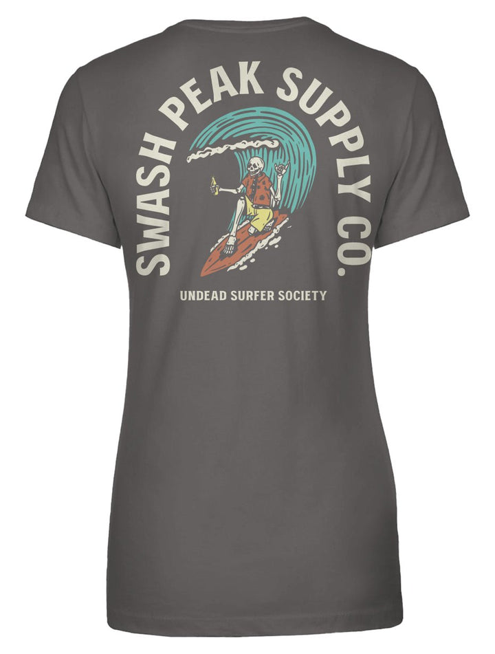 Undead Surfer Society Women's Tee - Swash Peak