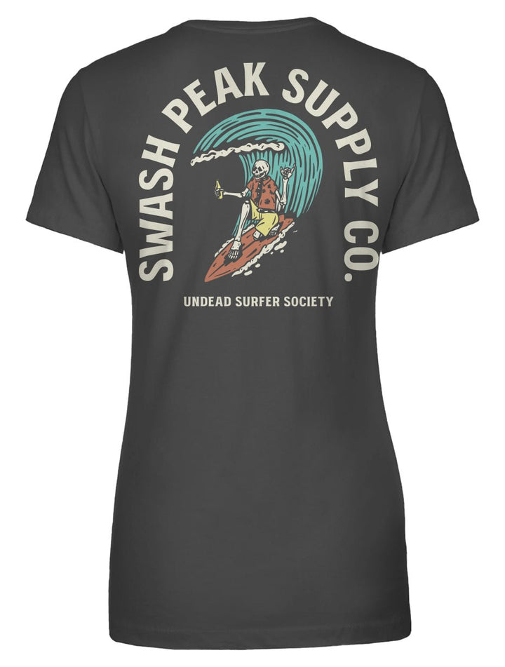 Undead Surfer Society Women's Tee - Swash Peak